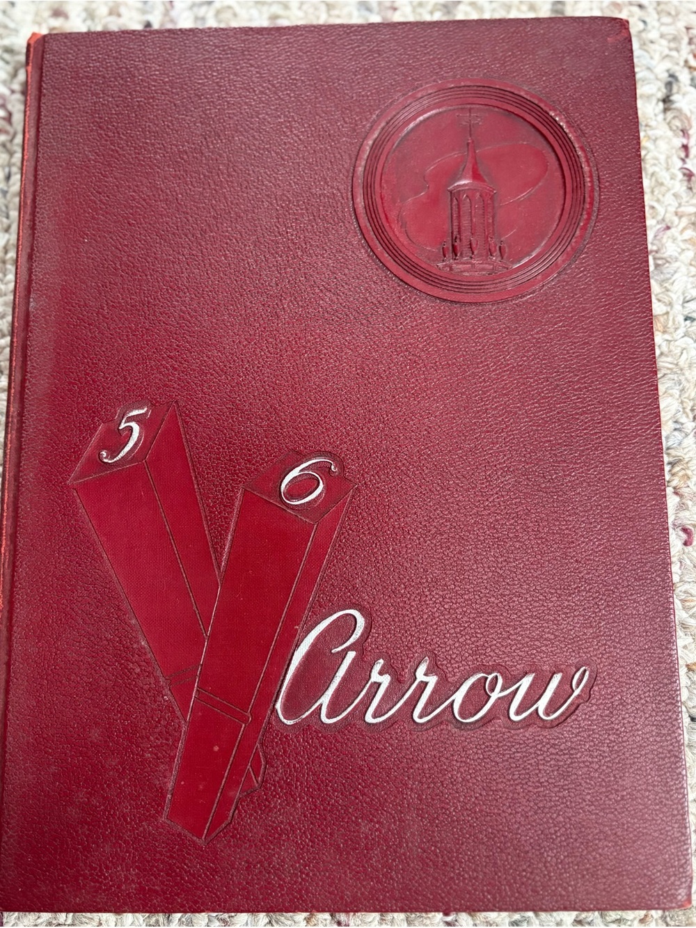 Vintage Auburn NY The Arrow East High School Yearbook 1956